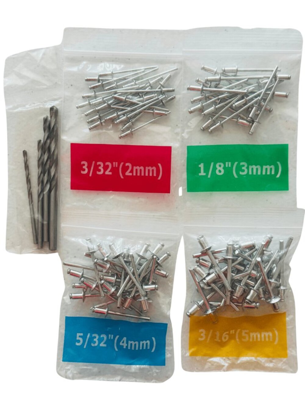 Arrow RT187SHK One-Hand Swivel Riveter Kit w/ RK6120 Assorted Rivets Bundle - Picture 6 of 8
